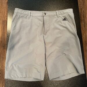 Adidas Size 36 Grey Golf Shorts GU2681